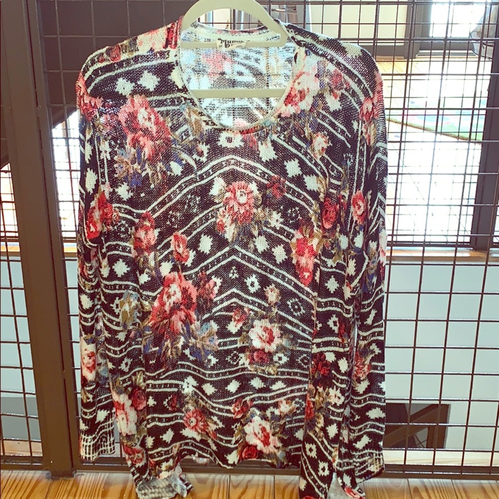 Show Me Your Mumu - Bonfire Sweater Rose Ranger